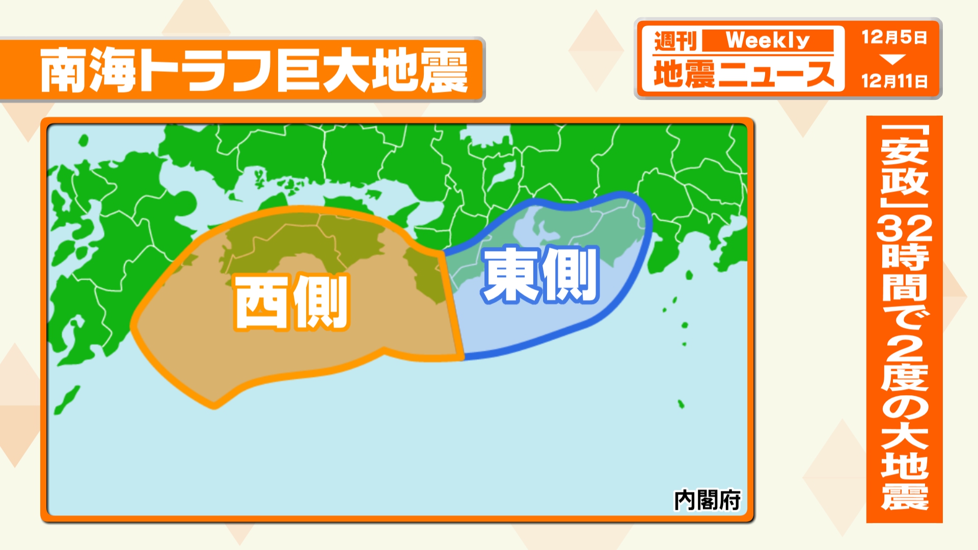 解説】昭和の東南海地震から78年経過 過去に32時間後に後発地震も 南海