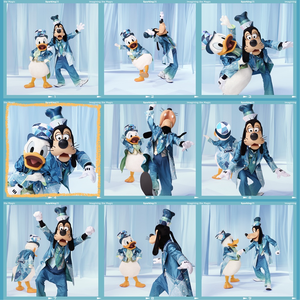 ディズニー】『ダンス・ザ・グローブ！』衣装のオフショットなど約120