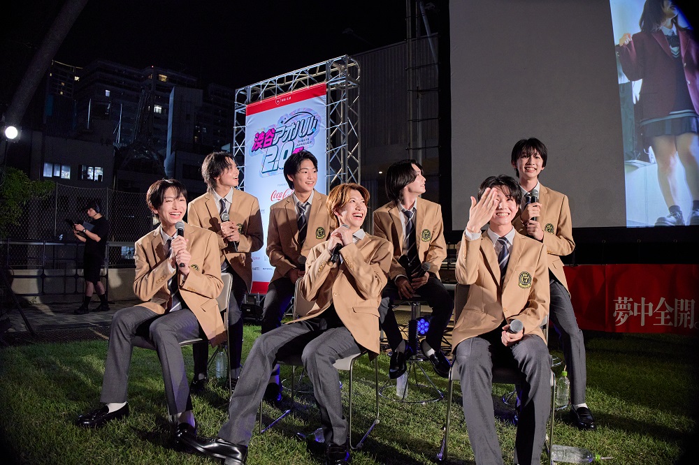 CLASS SEVEN、野外イベント初出演 星慧音「緊張しすぎて…」 撮影