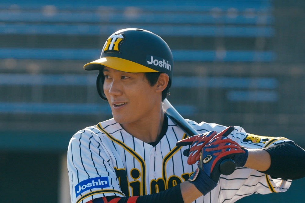 阪神タイガース　横田慎太郎選手　バット 🌈横田慎太郎ギャラリー🌈】 19年5月に撮影。「今日はバット構え