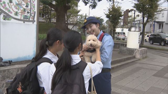 “ワンちゃん”が犯罪防止呼びかけ！？　３頭が「犯罪抑止対策犬」に就任　三重県警