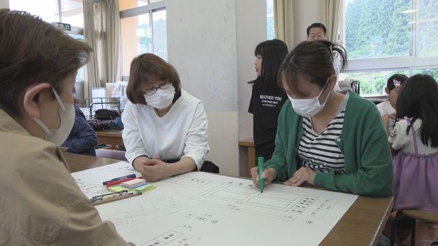 円滑な避難所運営目指し レイアウトどうする？ 大規模災害を見据え住民らがルール作りを検討 三重・熊野市
