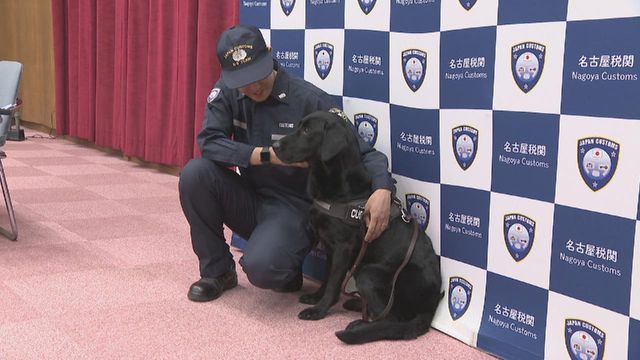 麻薬探知犬が臭いに気づき発覚　大麻などを密輸した疑いで無職の23歳逮捕　名古屋税関