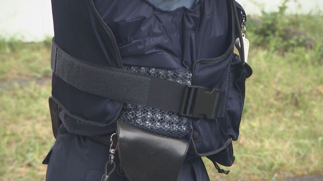 交番などで勤務する警察官に　「空調ベスト」約1000着を導入　愛知県警