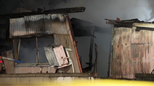 羽島市の住宅で火事 木造2階建ての住宅1棟などが焼ける 逃げ遅れ・けが人はいないとみられる