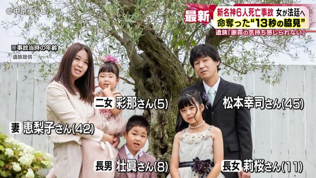 命奪った“13秒の脇見”　遺族「謝罪の気持ち感じられない」　新名神６人死亡事故　女が法廷へ