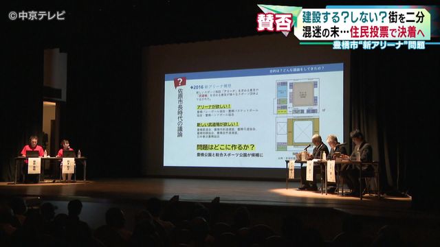 “新アリーナ”建設で住民投票　混迷の末…住民投票で決着へ　「建設する？」「しない？」が街を二分　愛知・豊橋市