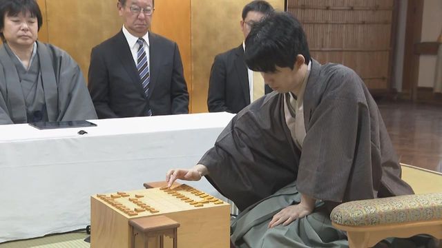 「棋聖戦五番勝負」第1局はじまる　藤井聡太七冠と杉本和陽六段が対局　藤井七冠が6連覇に挑む