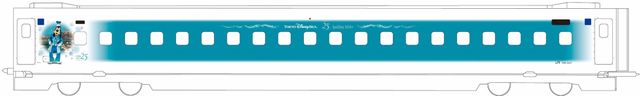 ディズニー仕様の新幹線「Sparkling Dreams Shinkansen」運行決定　東京ディズニーシー25周年記念の特別塗装　6月19日から約9か月間