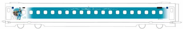 ディズニー仕様の新幹線「Sparkling Dreams Shinkansen」運行決定　東京ディズニーシー25周年記念の特別塗装　6月19日から約9か月間