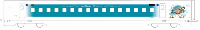 ディズニー仕様の新幹線「Sparkling Dreams Shinkansen」運行決定　東京ディズニーシー25周年記念の特別塗装　6月19日から約9か月間