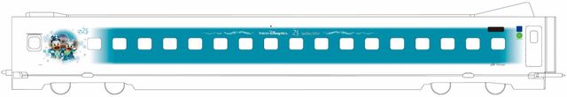 ディズニー仕様の新幹線「Sparkling Dreams Shinkansen」運行決定　東京ディズニーシー25周年記念の特別塗装　6月19日から約9か月間