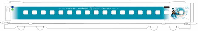 ディズニー仕様の新幹線「Sparkling Dreams Shinkansen」運行決定　東京ディズニーシー25周年記念の特別塗装　6月19日から約9か月間