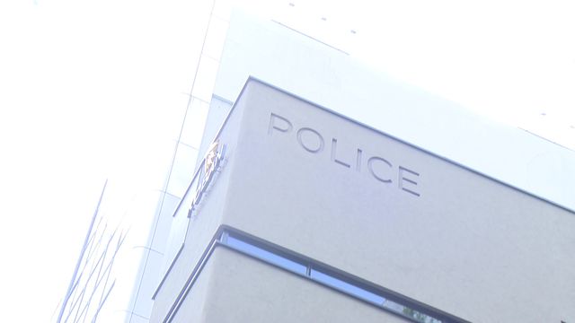 “なくてはならない” 細長い新ビル その正体は…「POLICE」!? 全国でも珍しい6階建て 名古屋・栄