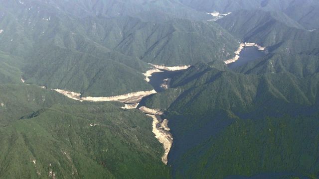 豊橋市など東三河地域に水を供給する豊川用水で、貯水率が約40%に低下 8月29日から一部節水