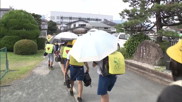「子どもの命守るため…」暑すぎると休校に　条件は“暑さ指数34超え”　愛知・新城市