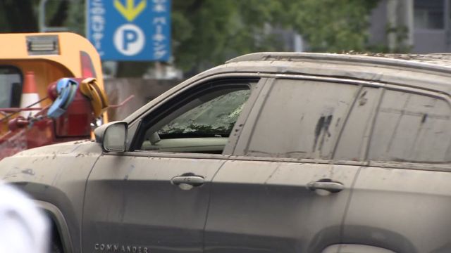 水没の地下駐車場　水につかった車の搬出作業終わる　駐車場の運営会社が発表