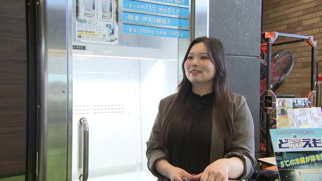 “現場の人をガチで守りたい” 熱中症対策も進化「人間冷蔵庫」