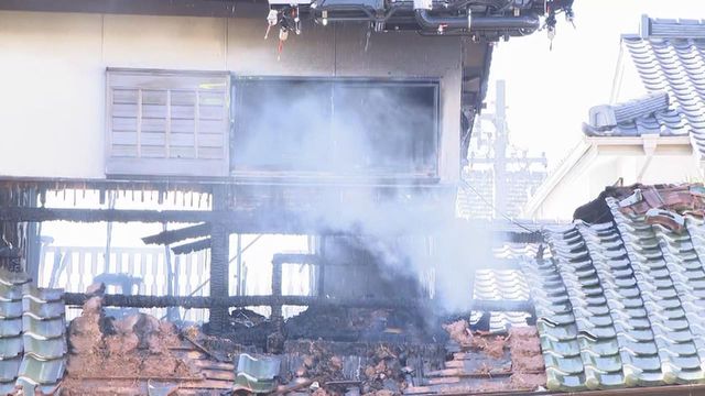 住宅火災で住人の男女２人を病院搬送　いずれも意識あり　愛知・豊田市