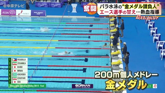 パラスイマーの南井瑛翔選手　金２銀１メダル獲得　水泳嫌いの“金メダル請負人”が導いた栄光　アジアパラ競技大会