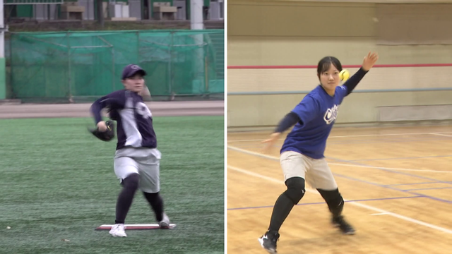 “二刀流”の女子高生侍、強烈バッティングの秘密は最速120㎞の左腕　「手で打つ」新感覚のスポーツとは？ベースボール５・森本愛華選手（18）