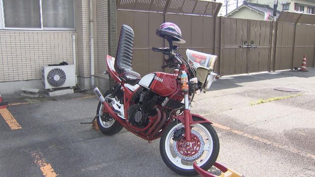 ナンバープレートを曲げ判別できない状態でバイク運転か　名古屋・守山区の１８歳を逮捕