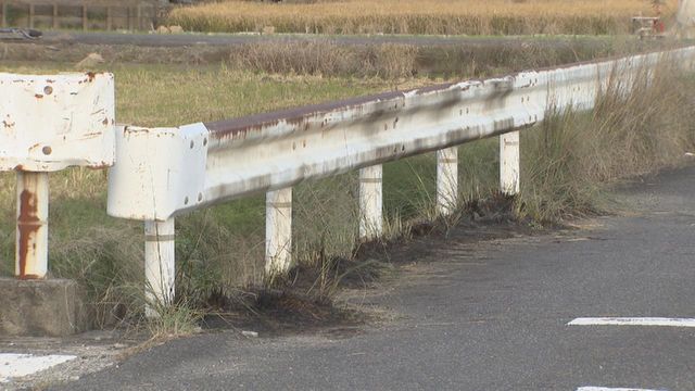 放火の疑いか　道路脇の草が焼ける不審火相次ぐ 　現場に火の気なし　愛知・清須市