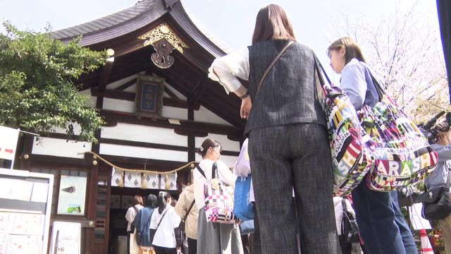 名古屋に巻き起こる“嵐”旋風　ファン叫ぶ…“感謝”“愛”　“推し活神社”にもファン続々　バンテリンドーム ナゴヤ
