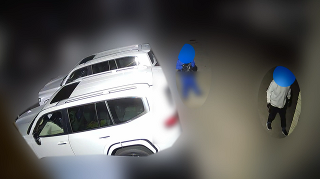 高級車の助手席ドアに開けられた穴⁉ 名古屋周辺の自動車販売店で相次ぐ 海外での転売ルートをもつ犯行グループ関与か