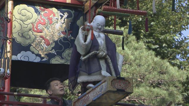 「秋の高山祭」始まる 絢爛豪華な屋台が勢ぞろい 約20万人の人出予想 岐阜・高山市