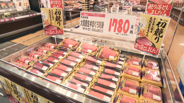 名古屋のマグロ初競りで過去最高値更新！　初参加バイヤーが一番マグロを狙う　新春の熱い戦いに密着