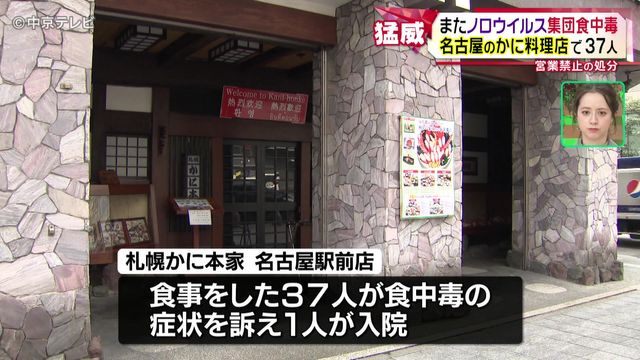 ノロウイルスの集団食中毒　名古屋のかに料理店で37人　感染が広がりやすい時期に注意するべきこと