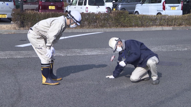 「怪しい音が…」愛知県でも下水道の緊急点検、取材中に“へこみ”を発見「空洞ができている可能性がある」愛知・一宮市