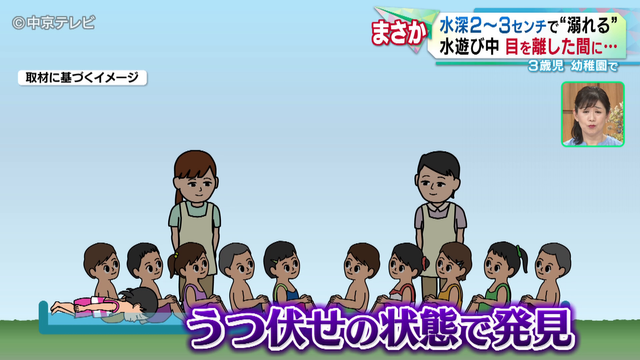 水深2～3センチのプールで幼稚園児が“溺れる”事故　水遊び中に目を離した間に…　浅い水場でも思わぬ危険
