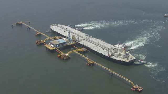 ホルムズ海峡を通過の｢IDEMITSU MARU｣　名古屋港の受け入れ施設に到着　米のイラン攻撃以降ホルムズ海峡通過の原油タンカーの到着は初　
