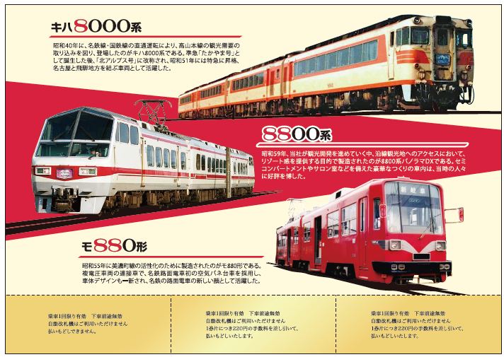 名鉄「8・8・8」記念乗車券 「令和8年8月8日」の「午前8時8分8秒」から