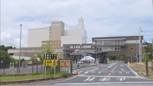 6月に続き、また…ごみ処理施設で火事　ごみ“受け入れ停止”に　愛知・岡崎市