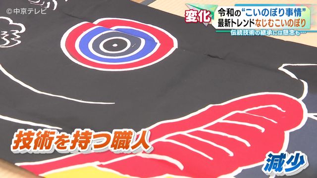 令和の“こいのぼり事情”　伝統守りながら新スタイルへ　伝統技術の継承には懸念も…