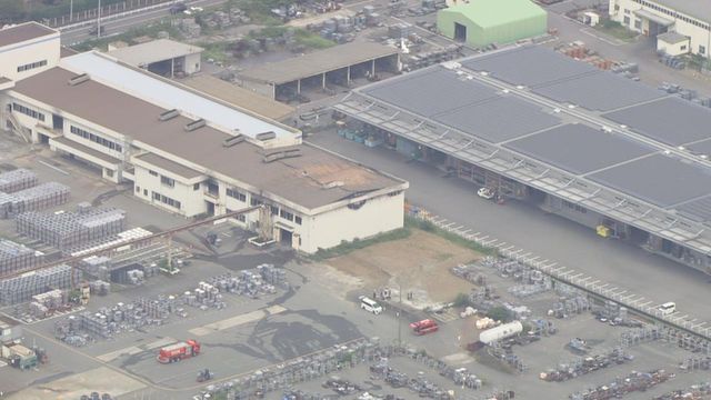 「三州瓦」を扱う工場で火事　出荷に影響なし　愛知・半田市「鶴弥 衣浦工場」