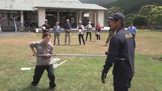 道の駅でテロ対策訓練 SNS投稿で爆発物発見を想定 三重・紀北町